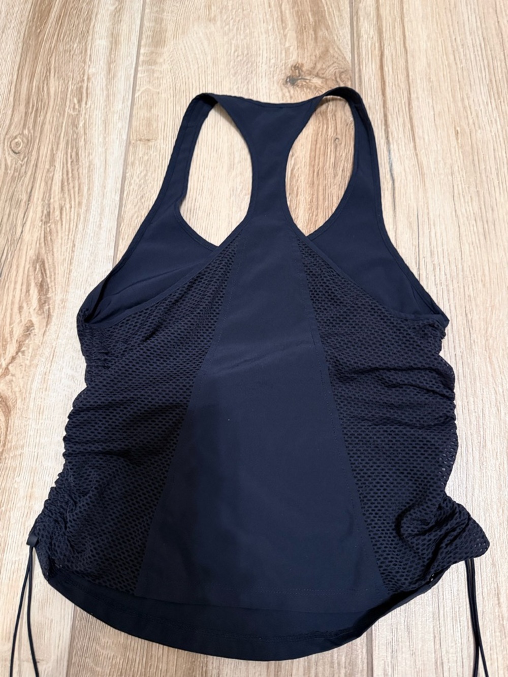 Athleta Navy Racerback Workout Tank - Picture 3 of 8